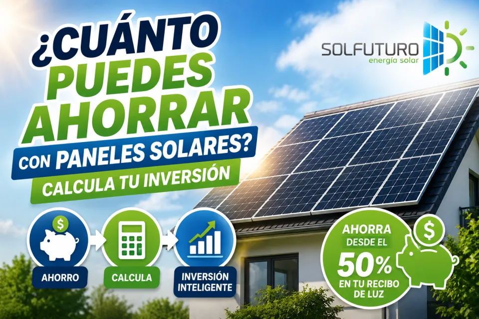 ¿Cuánto Puedes Ahorrar con Paneles Solares? Calcula tu Inversión